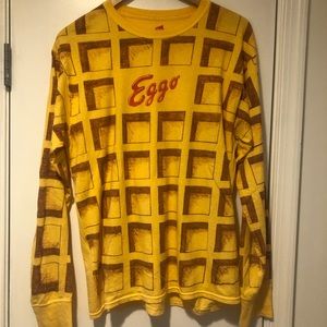 Handmade Eggo Waffle Shirt